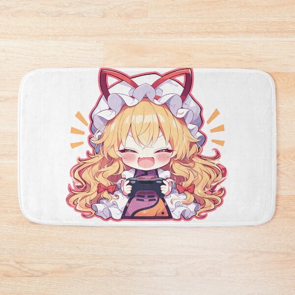 Item preview, Yukari Yakumo Touhou Anime Girl Cute Chibi Playing Video Game designed and sold by earlobejerk.
