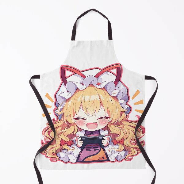 Item preview, Yukari Yakumo Touhou Anime Girl Cute Chibi Playing Video Game designed and sold by earlobejerk.