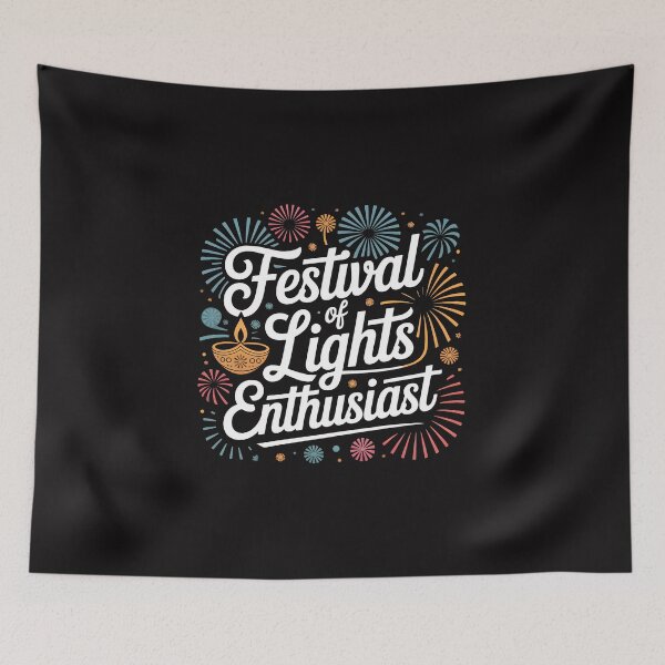 Item preview, Festival of Lights Enthusiast – Diwali Fireworks Design designed and sold by Jollys-ArtShop.