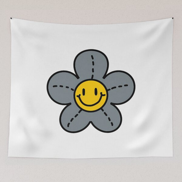 Item preview, Flor Gris Retro Vintage Dibujo designed and sold by EdificatTTArt.