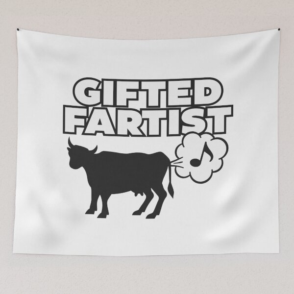 Item preview, Gifted Fartist Musical Cow Fart designed and sold by pUNKnown.
