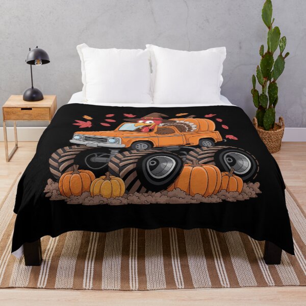 Item preview, Thanksgiving Turkey Monster Truck youth Boys Kids toddlers designed and sold by Bandikonsalez.