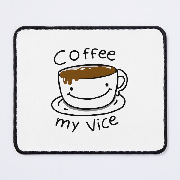 Item preview, Coffee My Vice Shorts designed and sold by EdificatTTArt.