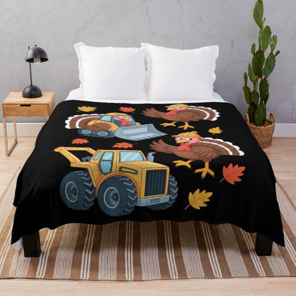 Item preview, Thanksgiving Construction Trucks Fall designed and sold by Bandikonsalez.