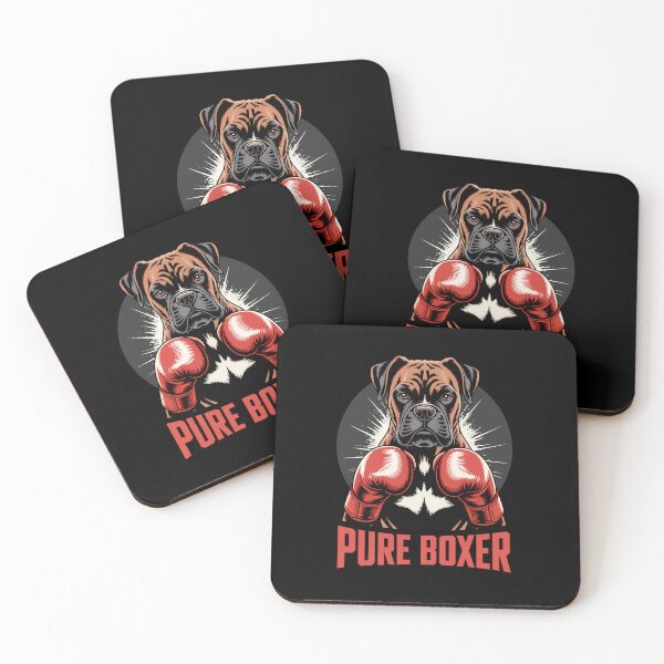 Item preview, Pure Boxer Dog Graphic Design - Canine Boxer with Boxing Gloves designed and sold by 89BLACK.