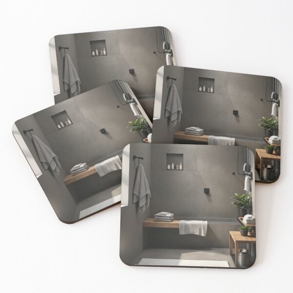 Item preview, Industrial Zen | Modern Minimalist Bathroom designed and sold by Jade Ado.