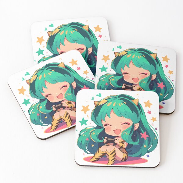 Item preview, Lum Urusei Yatsura Anime Girl Cute Chibi Playing Video Game designed and sold by earlobejerk.