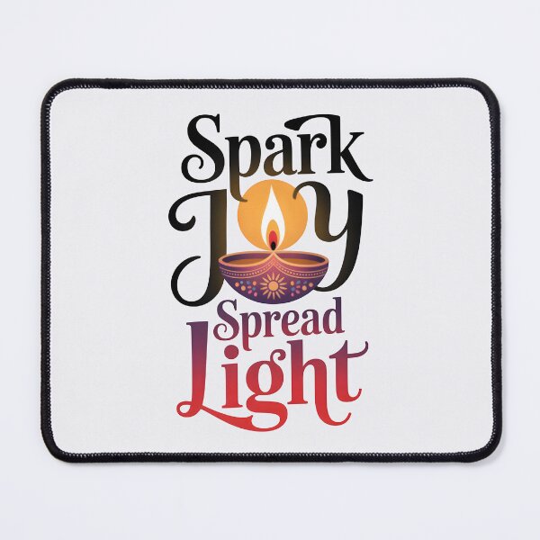 Item preview, Spark Joy Spread Light – Elegant Diwali Diya Design designed and sold by Jollys-ArtShop.