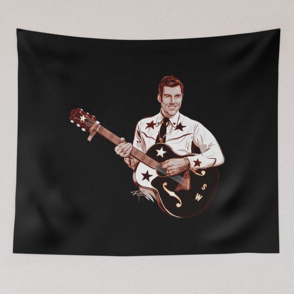 Item preview,  Slim Whitman - An Illustration By Paul Cemmick designed and sold by WilliamClarkdf.