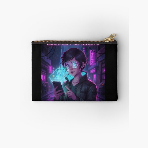 Item preview, Swipe Left on Reality - Cyberpunk Dating Humor designed and sold by FadedWorkshop.