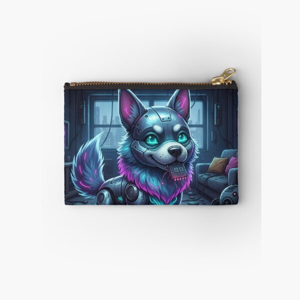 Item preview, Futuristic Homework Problems - Funny Cyber Dog designed and sold by FadedWorkshop.