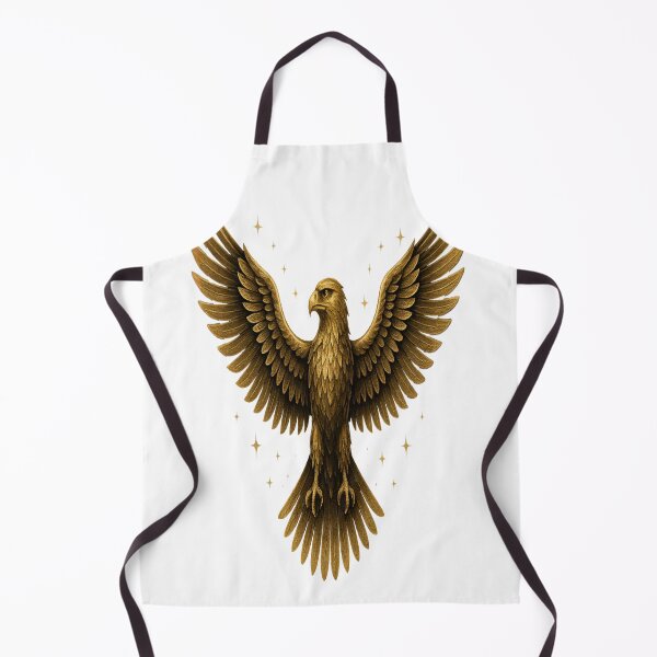 Item preview, Golden American Falcon Wings Spread | Luxury Graphic T-Shirt designed and sold by Passmr.