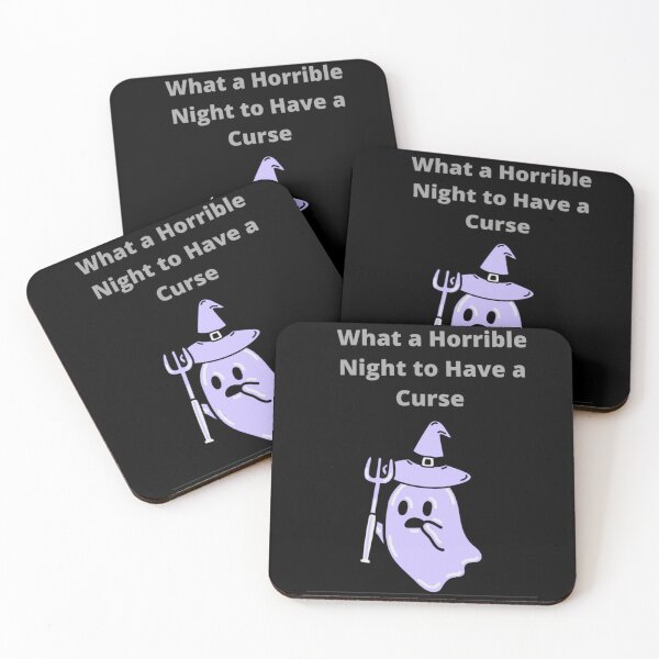 Item preview, WHAT A HORRIBLE NIGHT TO HAVE A CURSE designed and sold by FernAdams6.