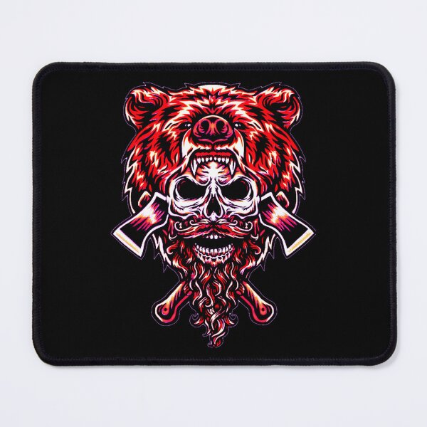Item preview, Wild Bear Human Skull Dangerous Combination designed and sold by FernAdams6.
