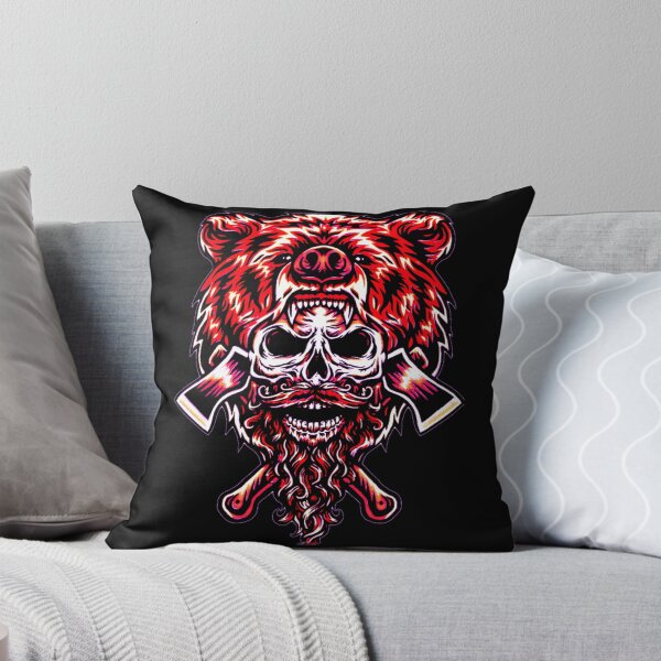 Item preview, Wild Bear Human Skull Dangerous Combination designed and sold by FernAdams6.