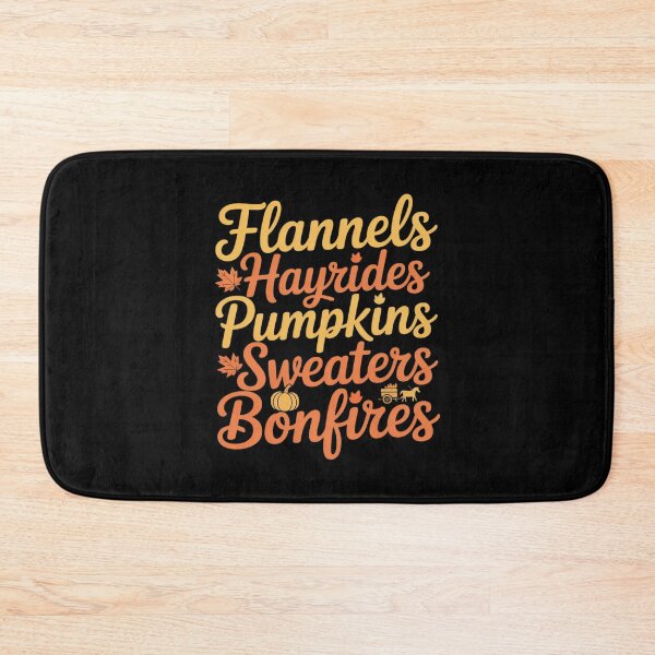 Item preview, Hayrides flannel bonfires fall Halloween fun designed and sold by JulienAureo.