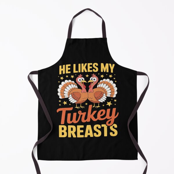 Item preview, He Likes My Turkey Breasts Couple Matching Thanksgiving designed and sold by JulienAureo.