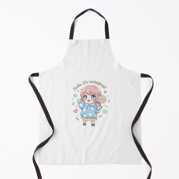 Item preview, Cute Chibi Anime Pastel Kawaii – Smile, it’s contagious Sticker designed and sold by Purushya.