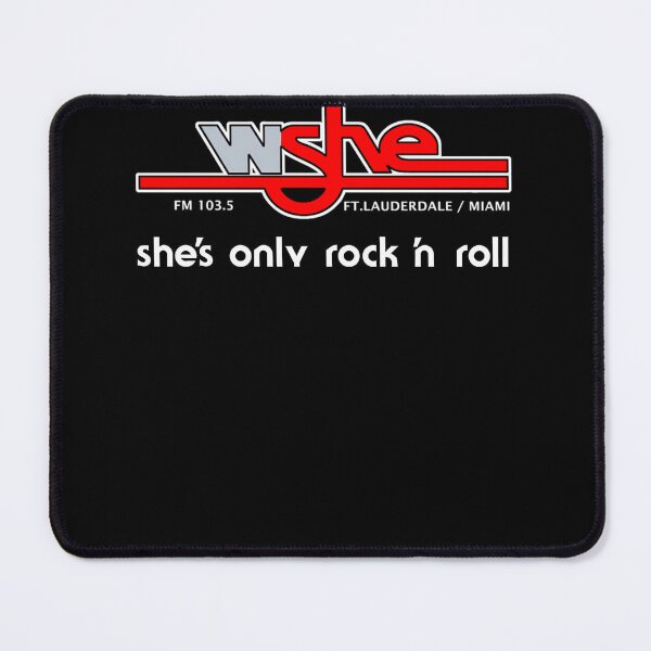 Item preview, Wshe Fm 103.5 She's Only Rock 'N Roll designed and sold by DelphineHeller.