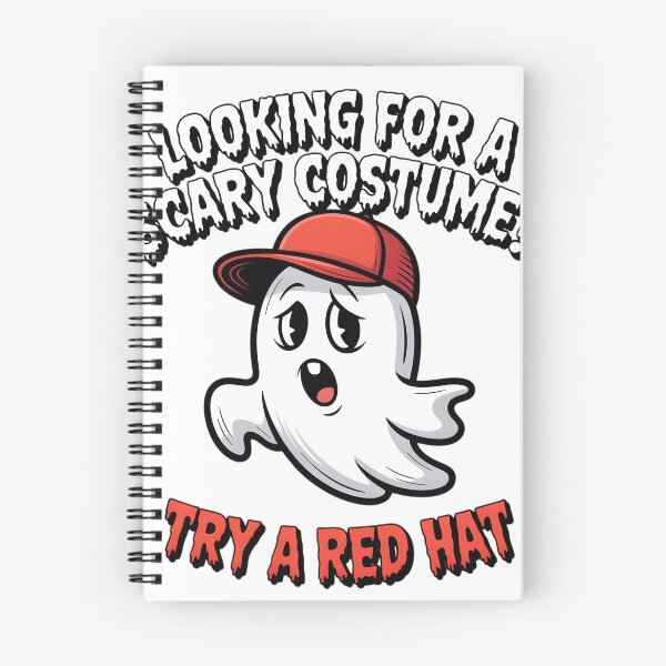 Item preview, LOOKING FOR A SCARY COSTUME TRY A RED HAT designed and sold by dennismarvin827.