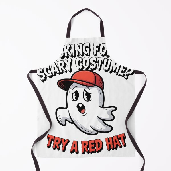 Item preview, LOOKING FOR A SCARY COSTUME TRY A RED HAT designed and sold by dennismarvin827.