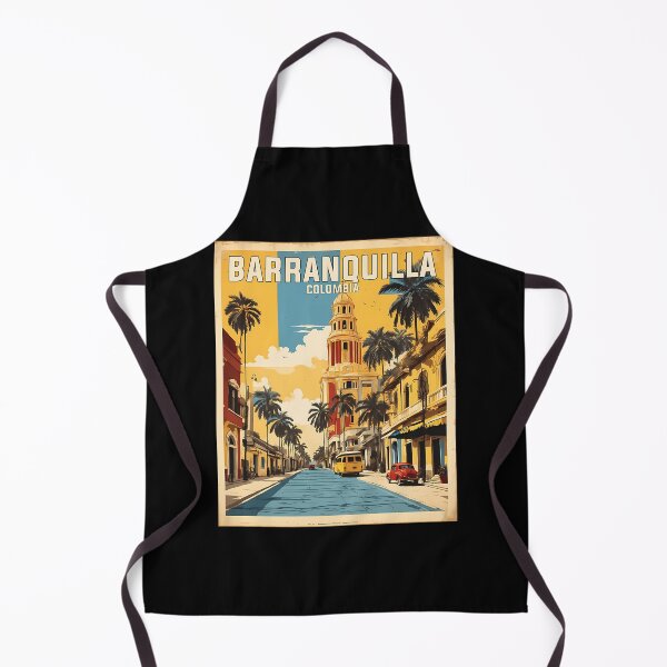 Item preview, Barranquilla Colombia Retro Vintage Poster Tourism designed and sold by willardgarret.