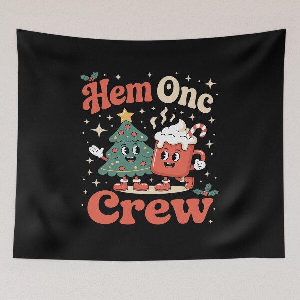 Item preview, Hem Onc Crew Hematology Oncology Nurse Christmas designed and sold by JulienAureo.