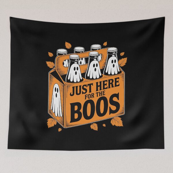 Item preview, Here for the Boos Halloween 6 Pack Booze Ghost Beer Bottles designed and sold by JulienAureo.
