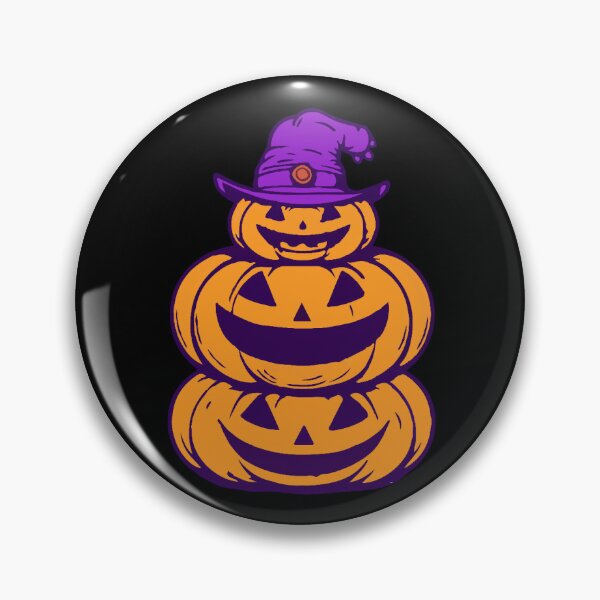 Item preview, three stacked jack-o-lanterns designed and sold by marias designs.
