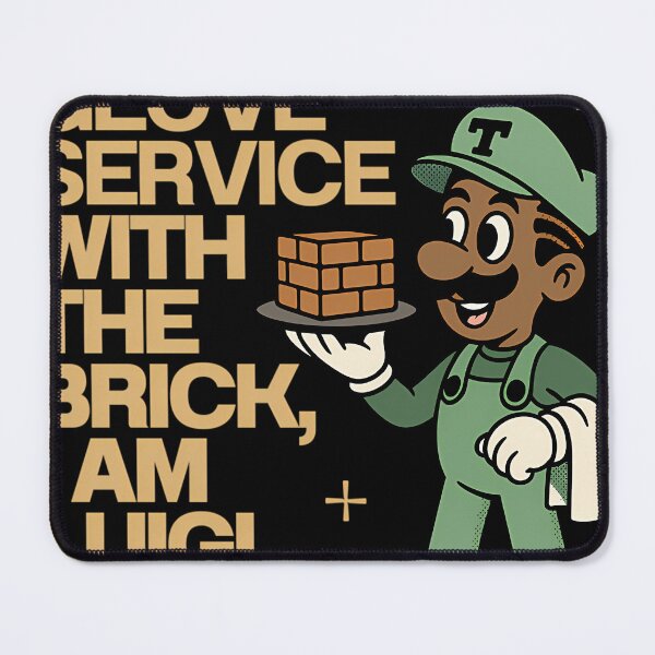 Artikelvorschau, White Glove Brick Service entworfen und verkauft von AnnAGregoryy.