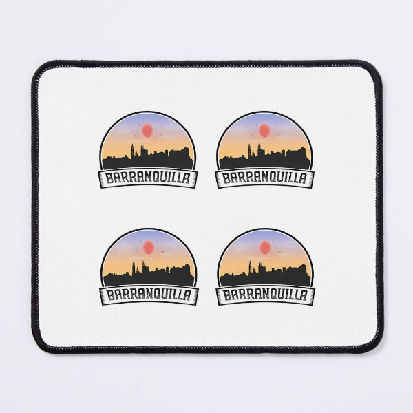 Item preview, Barranquilla Colombia Skyline Vintage Sunset Travel Souvenir designed and sold by willardgarret.
