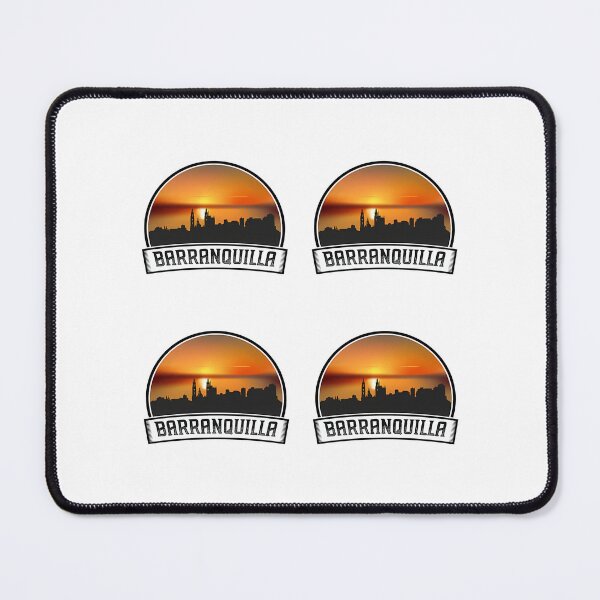 Item preview, Barranquilla Colombia Skyline Vintage Sunset Travel Souvenir designed and sold by willardgarret.