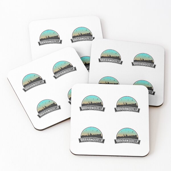 Item preview, Barranquilla Colombia Skyline Colombian Souvenir designed and sold by willardgarret.