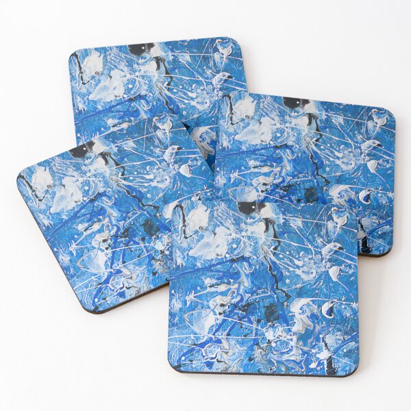 Item preview, Unrelenting Ocean designed and sold by OobooOriginalsAbsractArt.