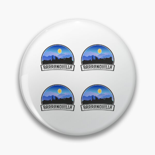 Item preview, Barranquilla Colombia Skyline Vintage Sunset Travel Souvenir designed and sold by willardgarret.