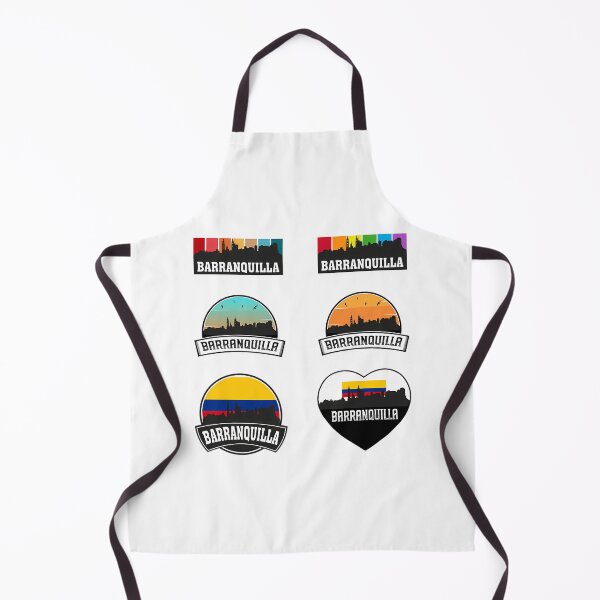 Item preview, Barranquilla Colombia Skyline Colombian Flag Travel Souvenir Sticker Pack Set X6 designed and sold by willardgarret.
