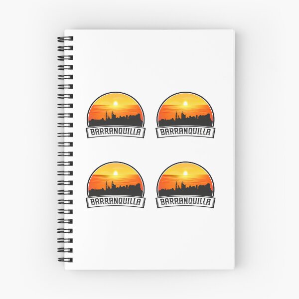 Item preview,  Barranquilla Colombia Skyline Vintage Sunset Travel Souvenir designed and sold by willardgarret.