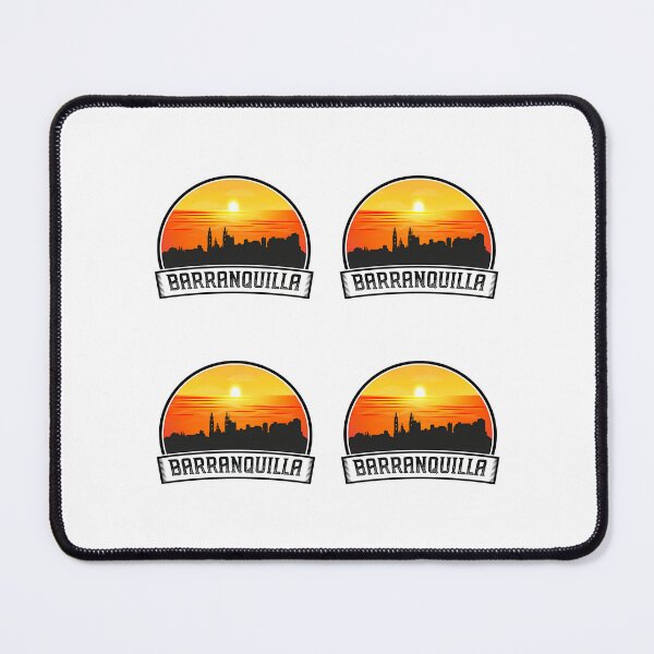 Item preview, Barranquilla Colombia Skyline Vintage Sunset Travel Souvenir designed and sold by willardgarret.