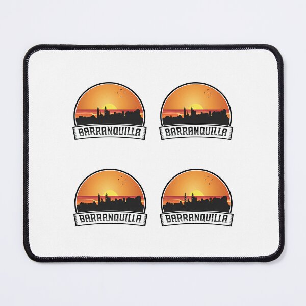 Item preview, Barranquilla Colombia Skyline Vintage Sunset Travel Souvenir designed and sold by willardgarret.