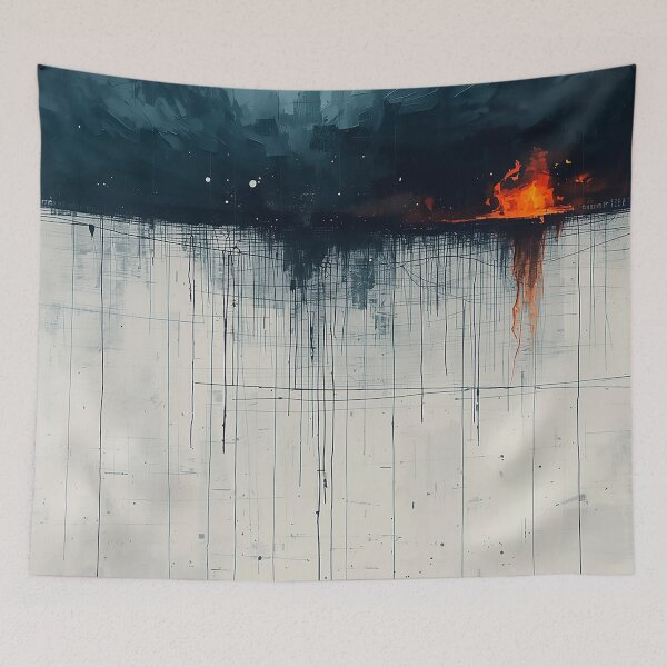 Item preview, Children of the Void – Surreal Minimalist Landscape designed and sold by CosmicShapes.