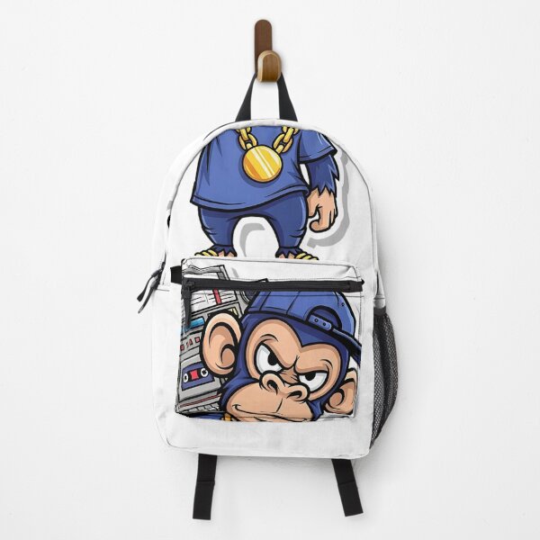 Item preview, Monkey holding a boom box, 90s retro hip hop aesthetic, sticker friendly. designed and sold by SLDavincy.