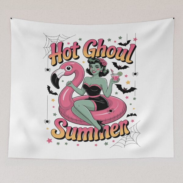 Item preview, Hot Ghoul Summer Halloween Beach Vibes designed and sold by JonBarnes22.