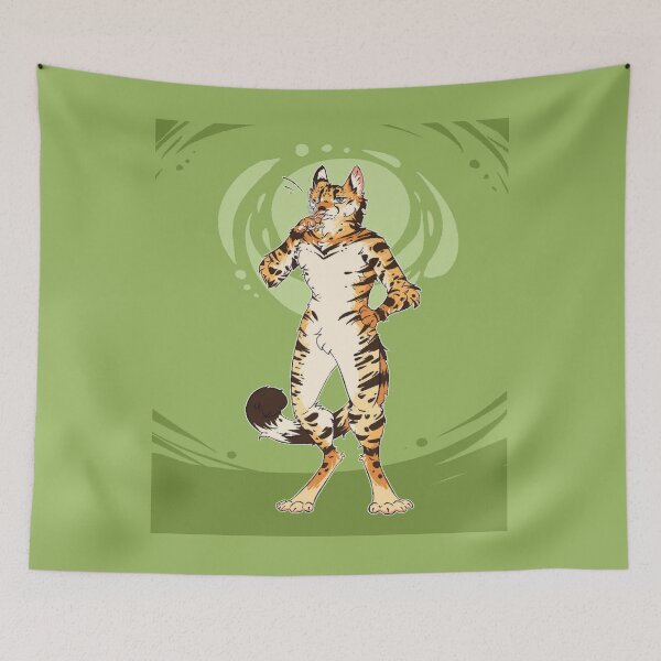 Item preview, Furry Tiger designed and sold by sapnaela.