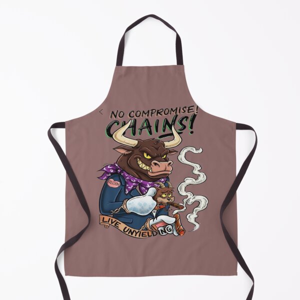 Item preview, No Compromise Chains! Bull and Goat Art designed and sold by My-Hoodies.