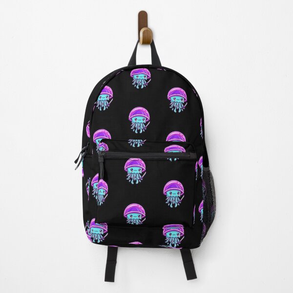 Item preview, Cute Chibi Jellyfish Samurai | Kawaii Neon Samurai Jellyfish Design designed and sold by ColorSplash123.