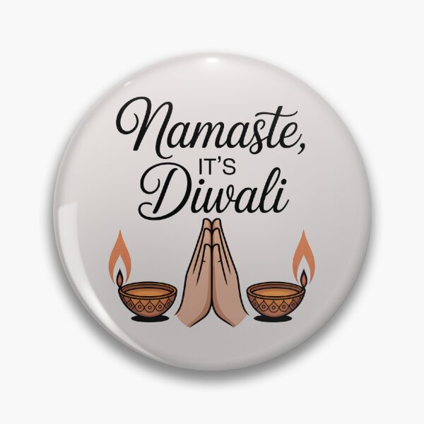 Item preview, Namaste It’s Diwali – Elegant Festival of Lights Design designed and sold by Jollys-ArtShop.