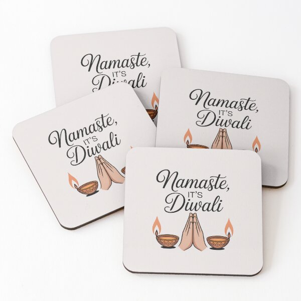 Item preview, Namaste It’s Diwali – Elegant Festival of Lights Design designed and sold by Jollys-ArtShop.