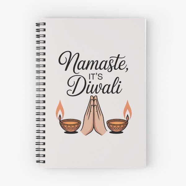 Item preview, Namaste It’s Diwali – Elegant Festival of Lights Design designed and sold by Jollys-ArtShop.