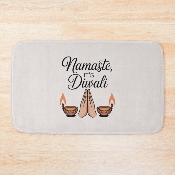 Item preview, Namaste It’s Diwali – Elegant Festival of Lights Design designed and sold by Jollys-ArtShop.