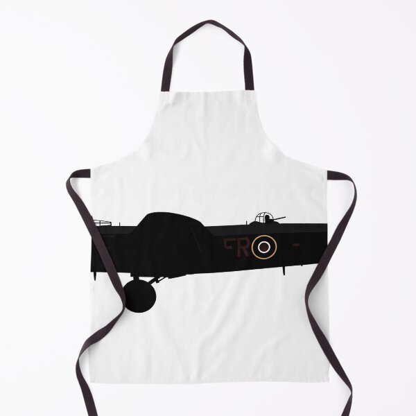 Item preview, Lancaster Bomber Silhouette on White designed and sold by Skyframe Aviation.